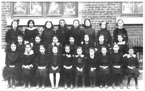 Twenty-five schoolgirls