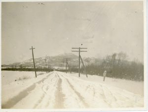 Snowy road