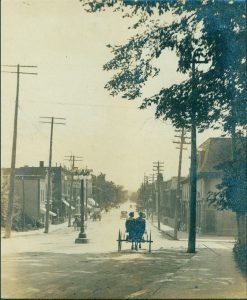 Rue Principale en 1922