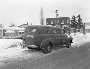 Camion identifié 