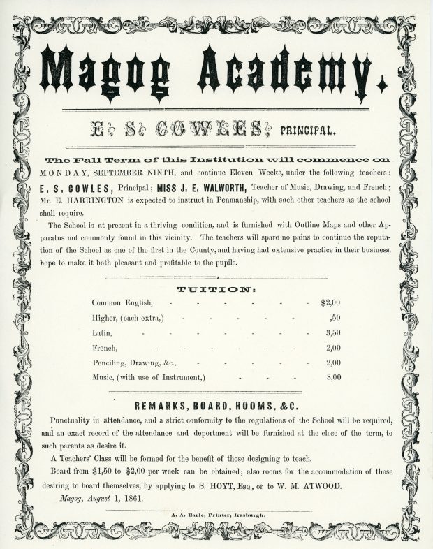 Magog Academy propectus