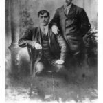 David Shaheen (seated) and Joseph Shaheen