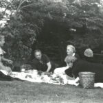 Lebanese elders at picnic