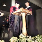L.P. Guichon receiving doctorate at the University of British Columbia