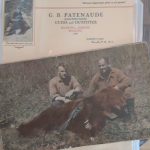Bryson Patenaude and client with bear kill