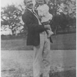 Kenneth Molson and His Daughter Jane, c. 1924