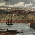 Coloured Illustration of Rivière-du-Loup