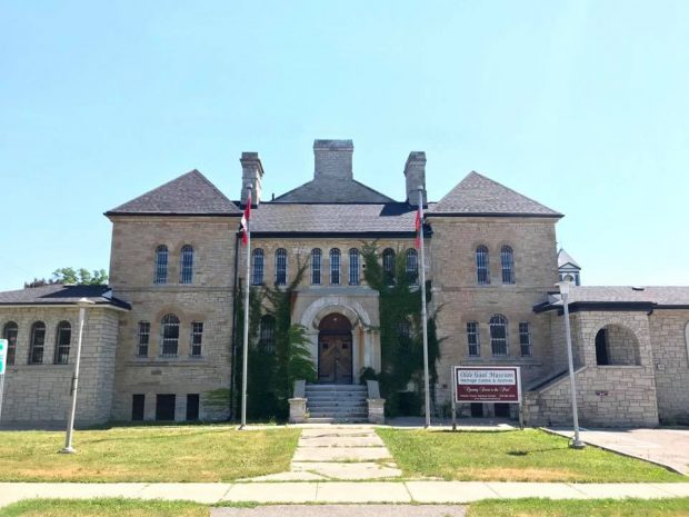 Large stone building