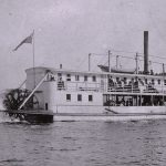 The sternwheeler Hampton