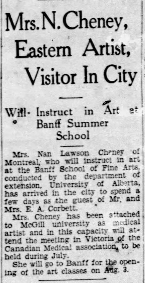 Black and white newspaper clipping.