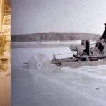 The cutting and storing of ice