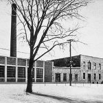 Buildings of the Back River Power Company in 1942