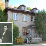Paschal Persillier dit Lachapelle Sr., and the house of his son Pascal