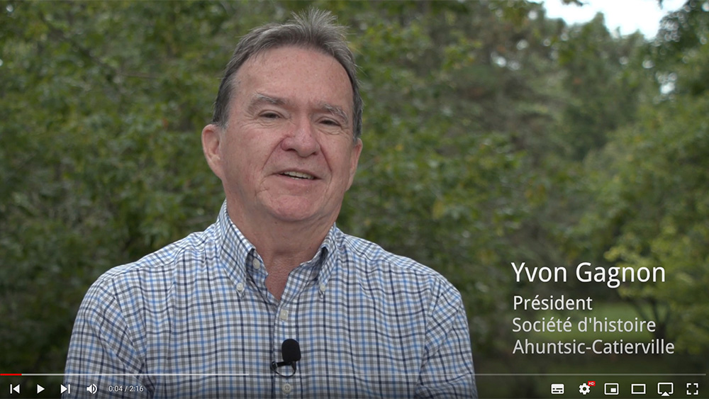 The arrowhead The mills of Île de la Visitation at the Saultau