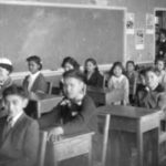 Students In Classroom At Kuper Island Residential School