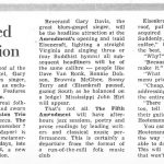 Fifth Dimension becomes Fifth Amendment