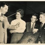 Leonard Pearlman with Students