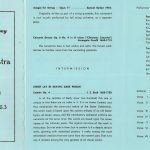 Chorus Niagara Programme