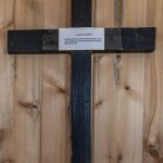 An example of a temperance cross on show at the Bootlegger Festival.