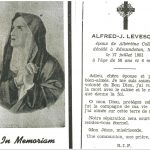 Alfred Lévesque’s death certificate.