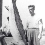 Maurice Ouellet and his catch