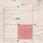 Aldergrove Land Grant diagram, ca. 1890