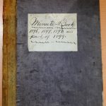 Township of Langley Council minute book for 1896-1899