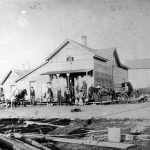 The Davidson and Riddell Store at Murray’s Corner, ca. 1888