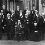The last of the Royal Engineers at the 1909 luncheon