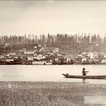 Early view of New Westminster, between 1862 and 1866
