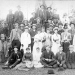 A picnic gathering of residents from the Aldergrove and Jackman Road area, ca. 1890
