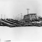 Aftermath of the Coquitlam River Flood, 1921