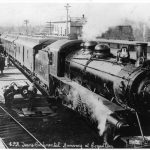 CPR Train at Westminster Junction Station, 1914