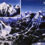 Aerial View of Red and Granite Mountain circa 1990s