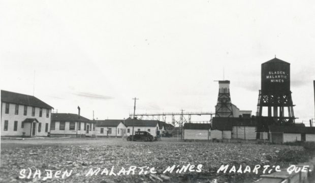 Old picture of the Barnat-Sladen Gold Mines Limited