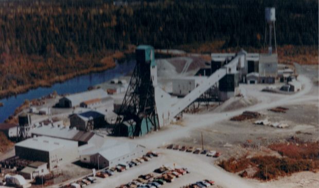 Aerial view of the Camflo Mine