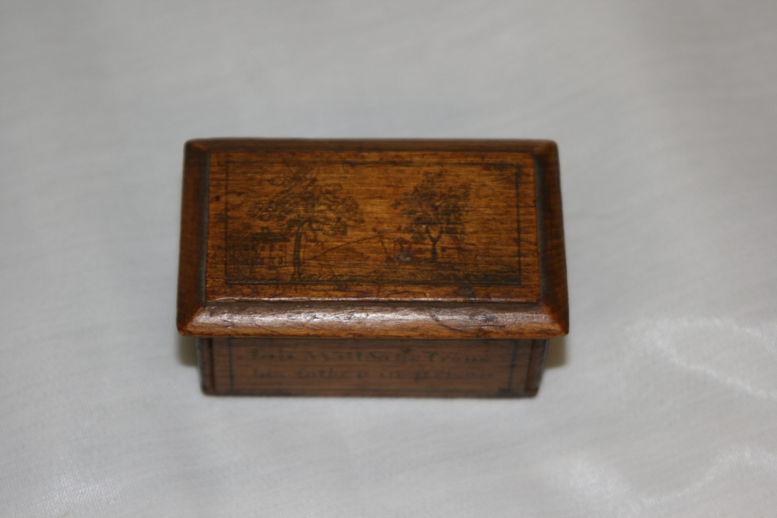 Small rebellion box made by John David Willson for his son, Job Willson.