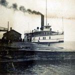 The Steamer, Garden City, at Port Oshawa