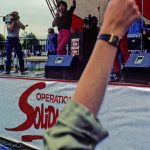Musical performance, Empire Stadium rally