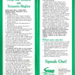 “Stop the attack on Tenants Rights” leaflet