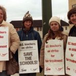 Teachers on strike
