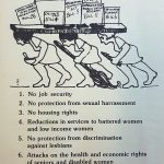 Women Against the Budget pamphlet