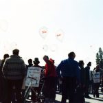 Picketers and Solidarity supporters in Prince George