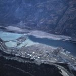 Hugh Keenleyside Dam Under Construction, 1967
