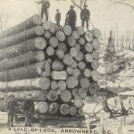 A Load of Logs, Arrowhead, circa 1910