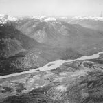 Columbia River and Mount Cartier Ukrainian Settlement, circa 1925