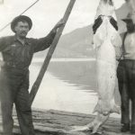 Sturgeon Caught at Arrowhead, 1918