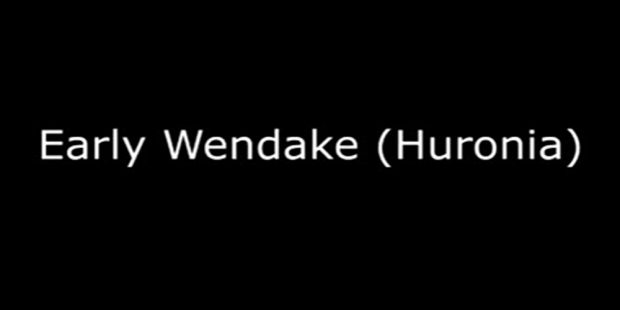 Black and White Video Title: Early Wendake (Huronia)