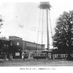 The Bruck Mills factory in the 1940s