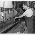 Weaving on a shuttle loom